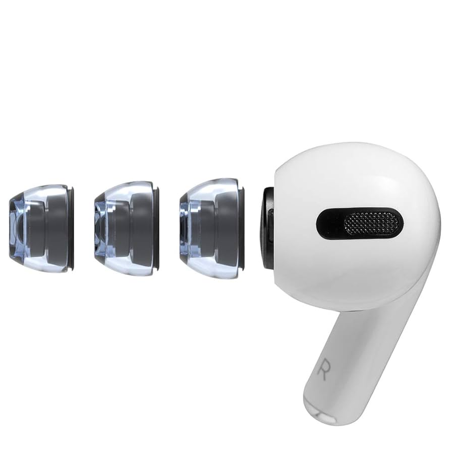 AirPods Pro（第1世代）+ AZLAイヤーピース（SS/S/MS） AZLA SednaEarfit Crystal for AirPods Pro イヤーピース S/MS/M