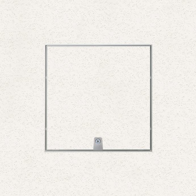 6006)ナカ工業　天井点検口ハイハッチ　３０３×３０３ｃｍ　５点まとめて Amazon | ナカ工業 天井点検口 ハイハッチ/HHMMHⅡ-K/鍵付 シルバー