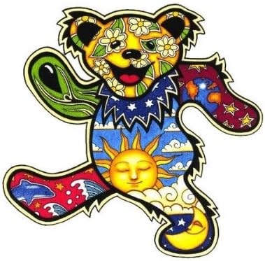Dan Morris - Grateful Dead Dancing Bear - Sticker / Decal