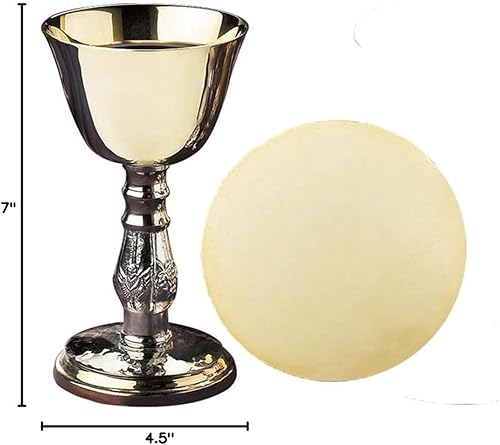 Miniatura 2 de Set de cáliz y patena de 5 onzas