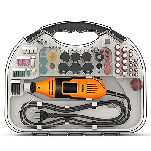 CHENGNAN Rotary Tool Kit Electric Sander Engaver Pen Set Stepless Speed DIY Carving,Cutting,Polishing,Detail Sanding,Nail Grinding and Engraving Tool Perfect for Small Projects
