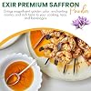 Exir Spanish Saffron Powder 10g Glass Premium Coupe Grade, All-Red Natural Gourmet Spice for Cooking, Baking & Beverages