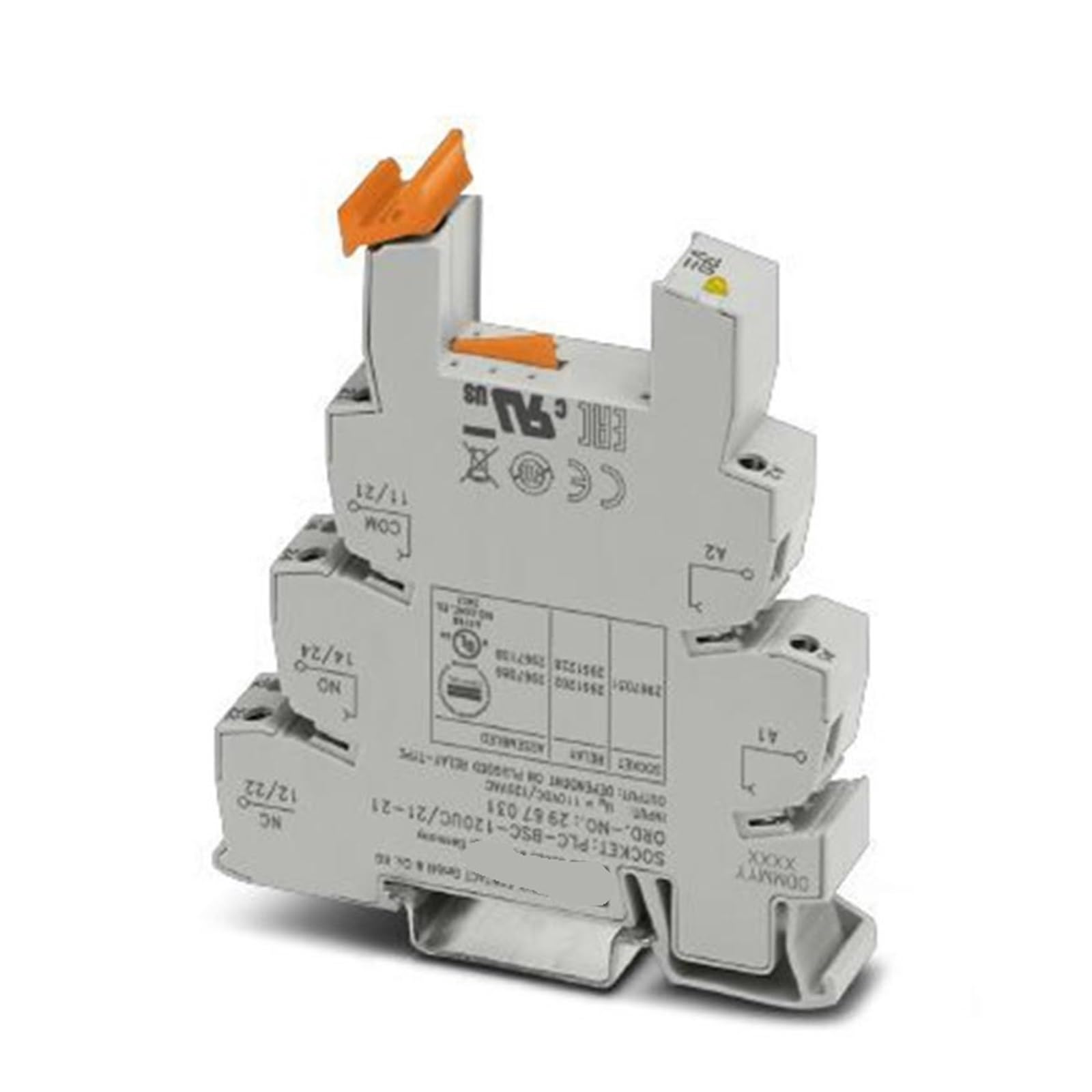 Socle PLC-BSC-120UC/21-21-2967031 embase de relais rail din