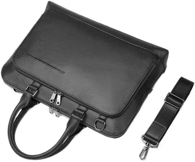 Briefcase Men's Large Capacity Business Bag Handheld Laptop