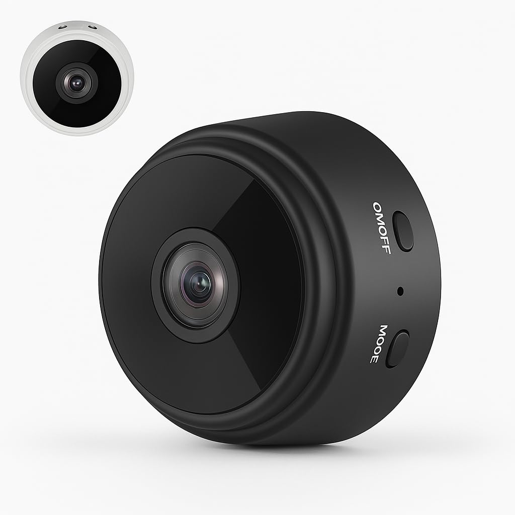 Mini kamera nadzorująca WiFi HD A9, transmisja na żywo, zdalny wizjer, czarna 1080P, noktowizor, wykrywanie ruchu i aplikacja mobilna, bezpieczeństwo wewnątrz i na zewnątrz