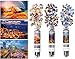 Lot de 3 Mini Puzzles de 150 pièces pour Adultes - 15,2 x 10,2 cm - Jouets de Divertissement pour la Maison - Puzzles de décoration d'intérieur