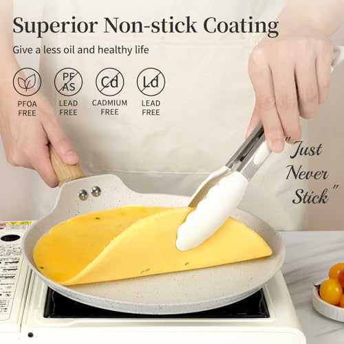 Poêle à crêpes antiadhésive 28cm Innerwell en granit pour induction - 3