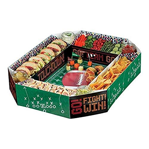 Amscan Football Party Snack Stadium