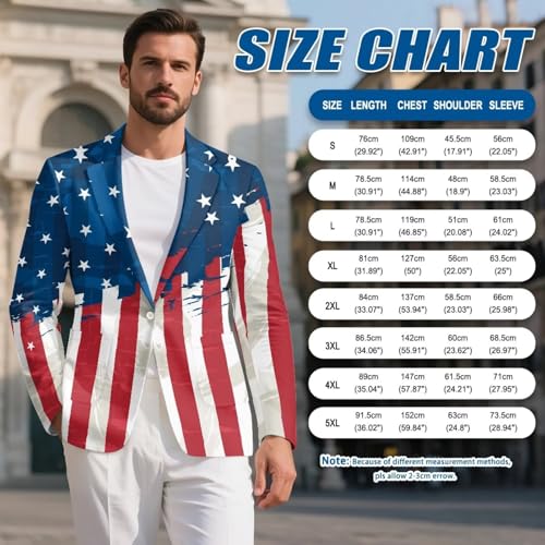 Men's Blazers Slim Fit Business Casual Sport Coat One Button Travel Blazer Lightweight Suit Jacket S-5XL 7