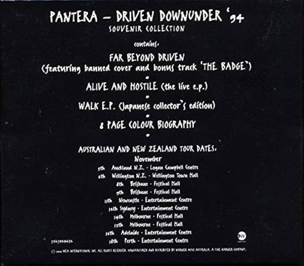 Amazon.co.jp: Driven Down Under '94: ミュージック