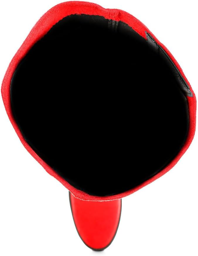 London Rag Maple Faux Suede Long Boots