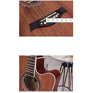 YYFANG Guitare de démarrage, kit de démarrage de Guitare, 6 Cordes en Acier, la Table est en épicéa, Excellente qualité… - Les Beatles, Paul McCartney, John Lennon, RIngo Starr, George Harrison YYFANG Guitare de démarrage, kit de démarrage de Guitare, 6 Cordes en Acier, la Table est en épicéa, Excellente qualité… – Image 3