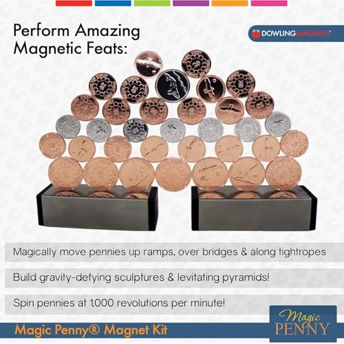 Dowling Magnets Magic Penny Magnet Kit - Hours of Unplugged Play - A Gift for Curious Minds