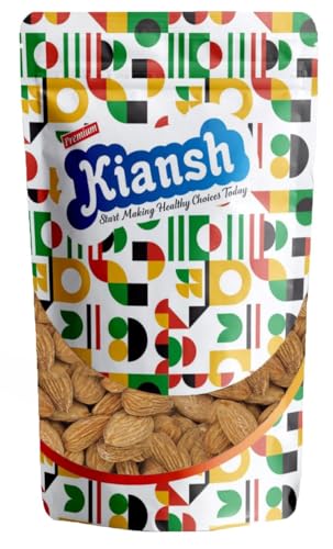 Image of Kiansh Almonds /Badam (Roasted Almonds 250g)