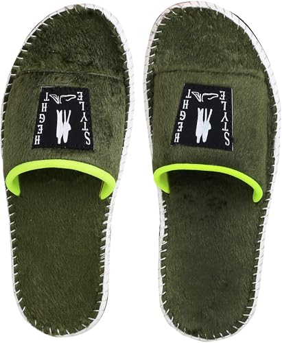 Image of Slides Cushioned & Comfortable Flip Flops for Men | everyday Comfort, Lightweight and Flexible
