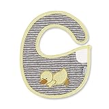 Vorderseite: Frottee: 100 % Baumwolle; Rückseite: Frottee und Plastikseite: 80 % Baumwolle, 20 % Polyester (Beschichtung Polyurethan), Maschinenwaschbar bis 60°