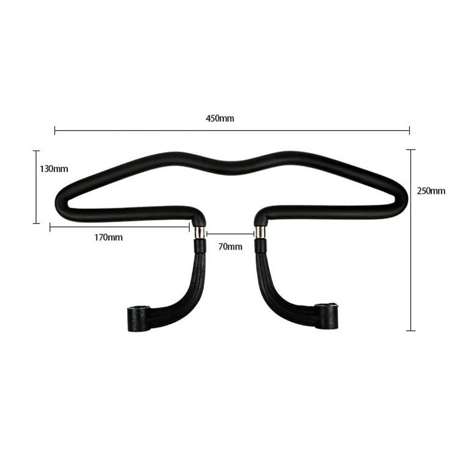 Appendiabiti per Auto per Fiat Panda 2000-2018 2019 2020 2021 2022 2023 2024, Appendini per Il Sedile Antiscivolo e Resistente Gruccia per Automobile Auto Accessorio,2 PCS