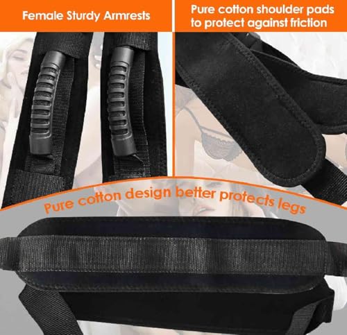 Bed Restraints Kit for Couples Under King Queen Bed Sex Ties Restraints for Women Straps for Adult Play Sex Leg Spreader Bar Bonage Sex Kit for Couples Handcuffs Sex Set for Bedroom Fuzzy Sweater