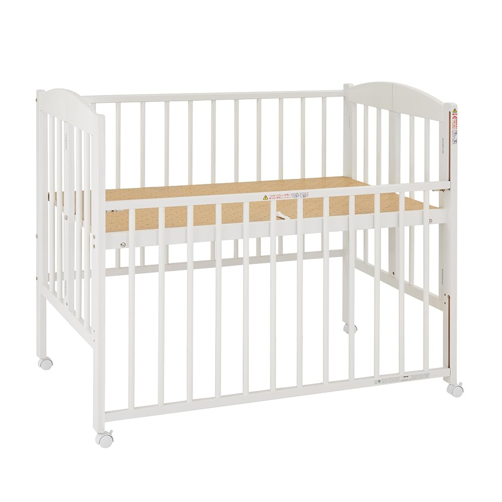 Amazon.co.jp: カトージ ベビーベッド 折りたたみ 日本製 レギュラー