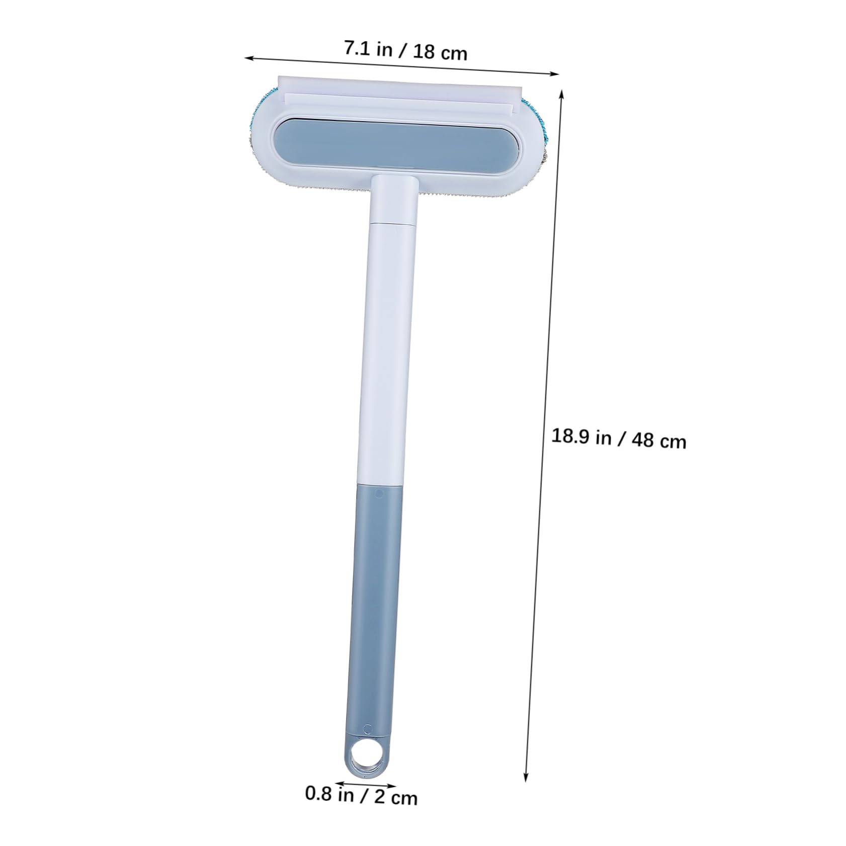 FOMIYES Dual-Purpose Brush Window Screen Mesh Cleaner for Dog Cat Hair Lightweight Space-Saving Design Hidden Detail Brush