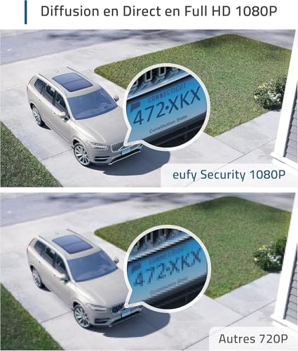 eufy Security eufyCam 2C, Outdoor Surveillance Camera, 180 Day Battery, HD 1080p, IP67 Weatherproof, Night Vision, Compatible with HomeKit and Solar Panel, Free Use