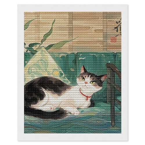 Kit peinture diamant 5D ethnique pour décorer votre salon 40x50cm