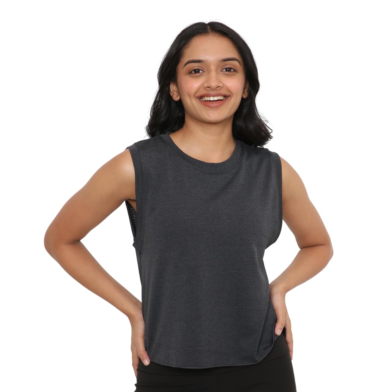 terractive Puff Pro Muscle Tank for Women | Relaxed Fit Sleeveless Active Top | Lightweight Soft Fabric | Gym, Yoga, Training-picture-36