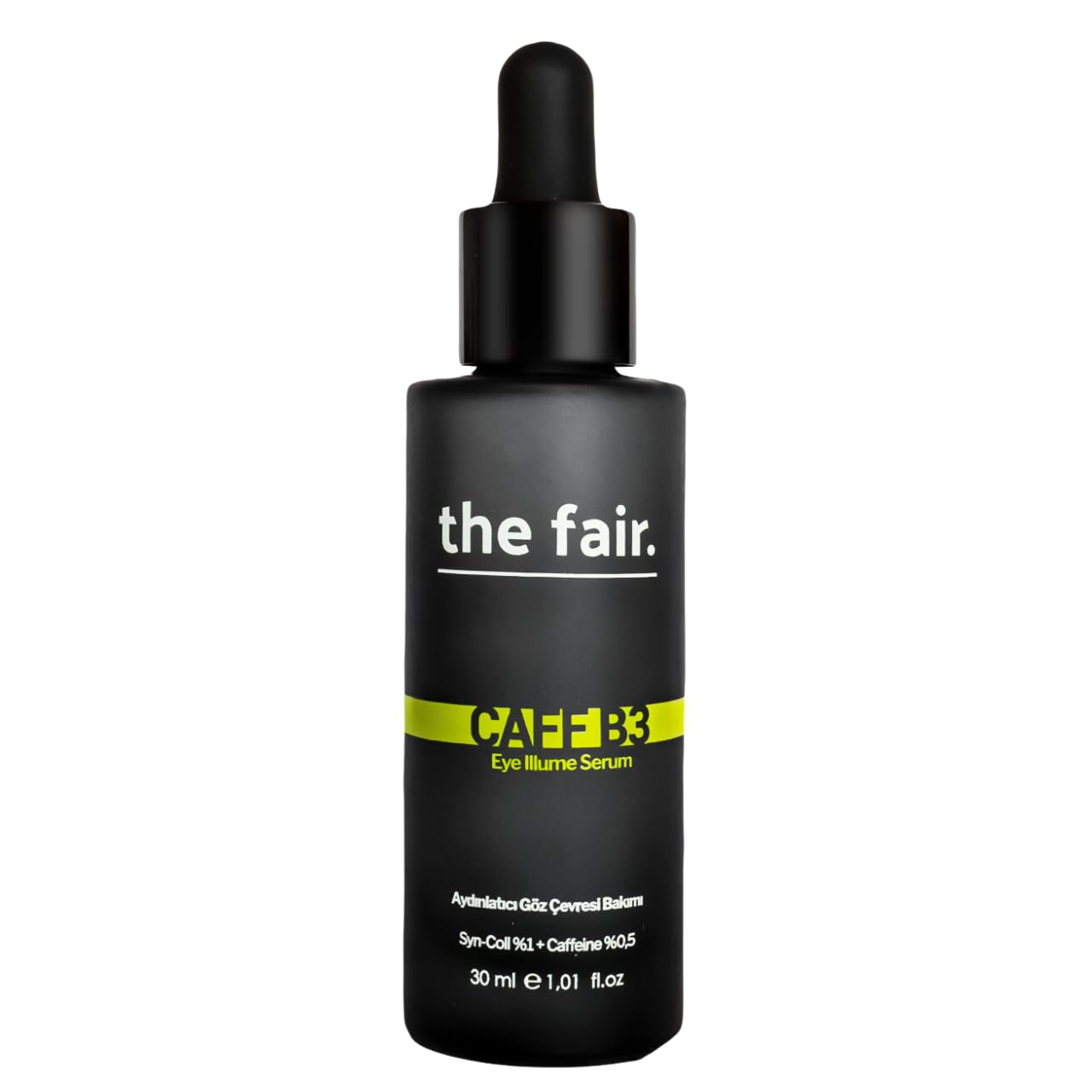 the fair. Caff-B3 Kafein ve Peptit İçerikli Vegan Göz Çevresi Serumu 30 ml