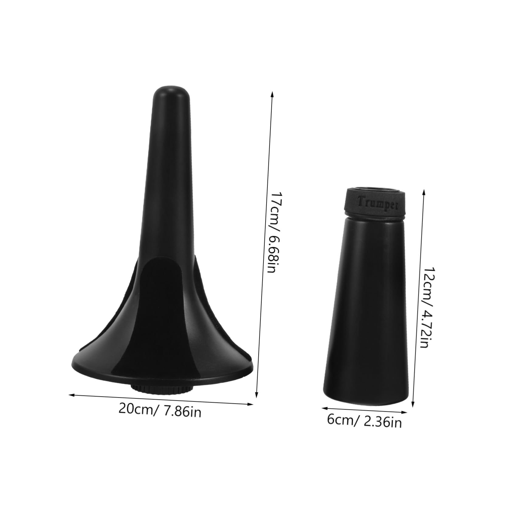 GOOHOCHY Trumpet Stand Mute Floor Trumpet Display Holder Storage Rack for Collectors