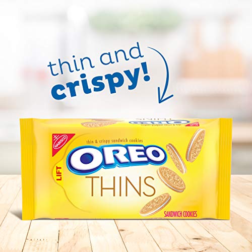 Oreo Thins Golden Sandwich Cookies, 10.1 Oz #TOP6