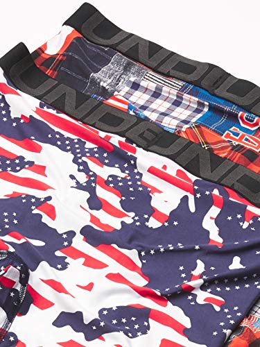 Image of Under Armour mens Multi-pack Performance Tech Boxerjock Brief, 6 inch Inseam, All-day Comfort & Soft