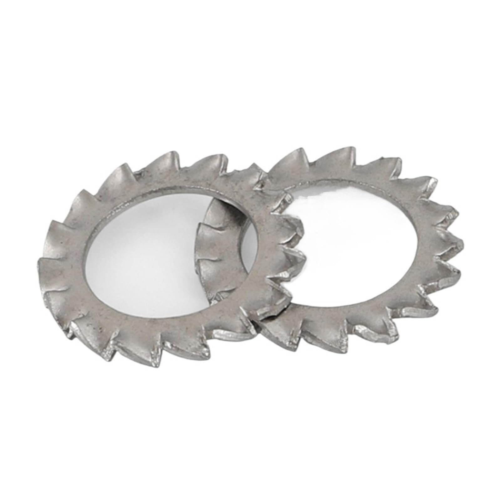 Rondelle di bloccaggio a stella, Rondelle dentellate esterne in acciaio inossidabile 304 M3-M18(M6-50pcs)