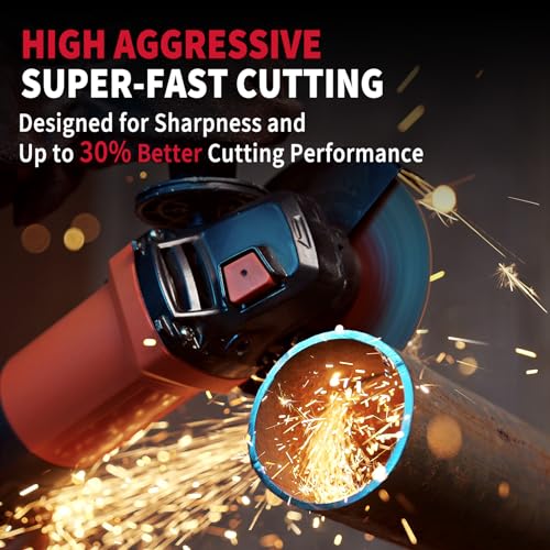 Revvstark COW-1 Cut Off Wheels 55 Pack, 4 1/2 Inch Cut-Off Wheel, 4.5 Inch X .045 Inch X 7/8 Inch Metal & Stainless Steel Cutting Wheel thumb #3