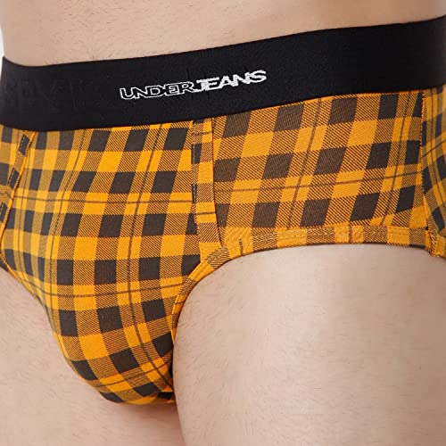 Image of Underjeans Men's Cotton Blend Regular Fit Brief