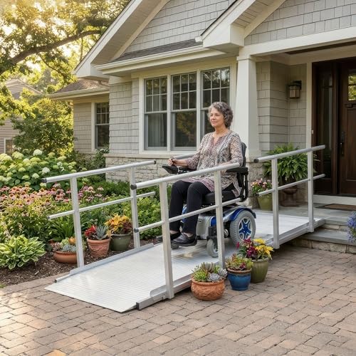 Portable Folding Mobility Ramp Aluminum