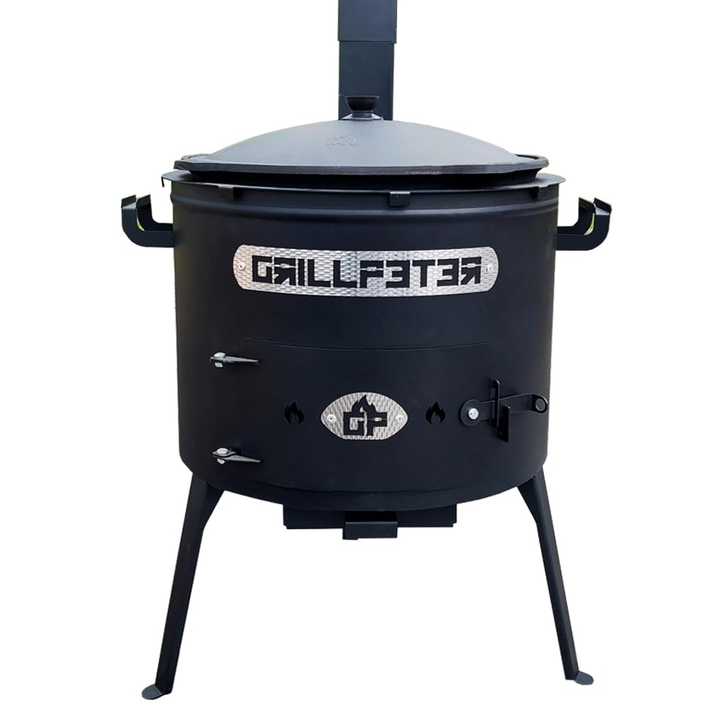 Grillpeter Utschak Asamat Kazan Gusseisen 12L