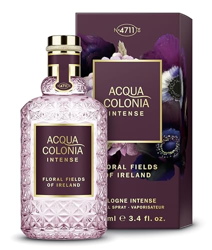4711 Acqua Colonia® Intense Floral Fields of Ireland | Eau de Cologne - feminin-romantisch - Wellness für die Sinne | 100ml Natural Spray