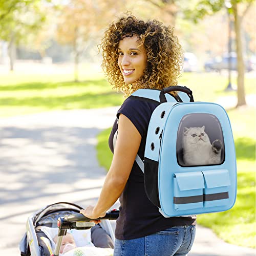 PETCUTE Zaino per Cani e Gatti,Tessuto Oxford