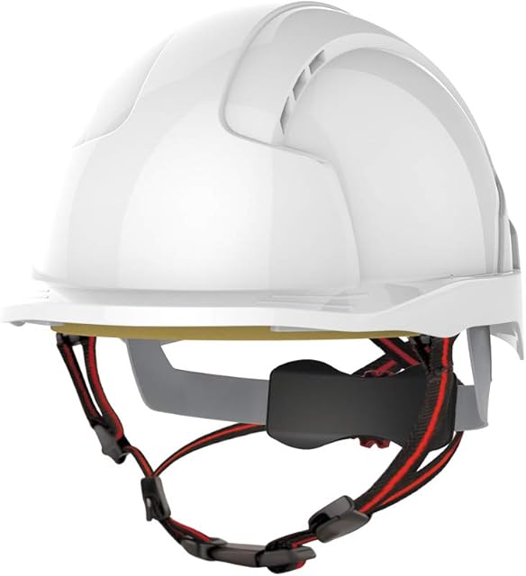 JSP EVO Lite Skyworker - White Working at Height Helmet - (AJS260-000-100), one size