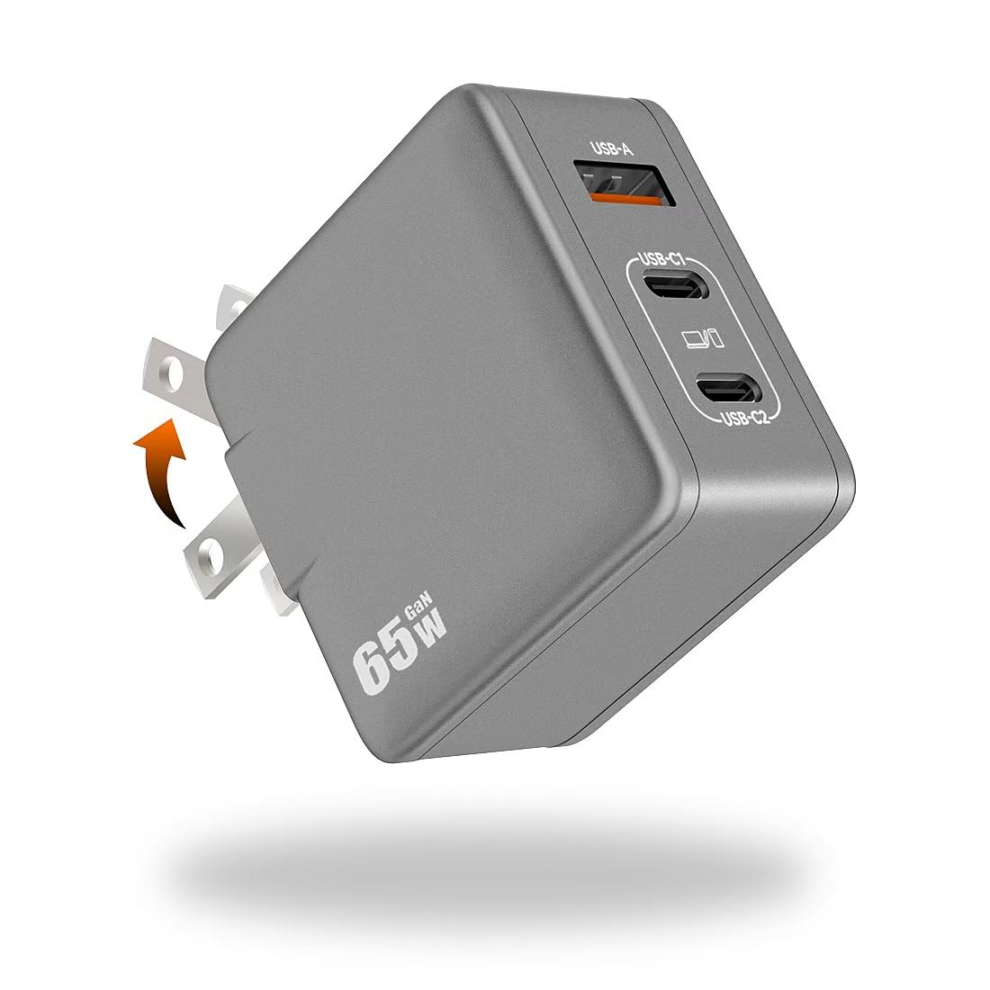 【値下げ】【200円OFF+ポイント50%】【実質799円】 Leadele 65W USB PD-PPS対応 3ポート 折りたたみ式プラグ ACアダプタ 急速充電器