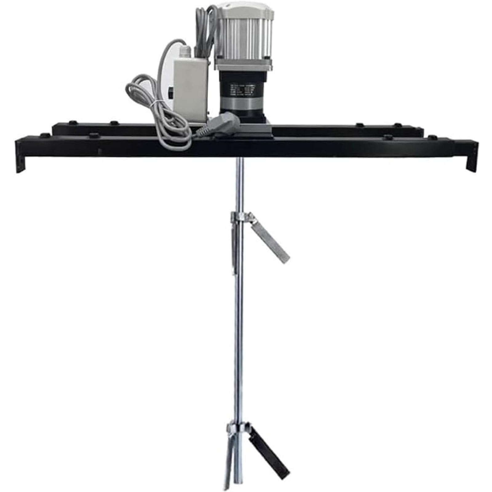 Miscelatore Vernice IBC,Macchina Miscelatrice Pneumatica del Serbatoio,con Gancio Supporto Regolabile 75-120 Cm,Elica Pieghevole,per L'agitatore del Dissolutore Dell'inchiostro,A