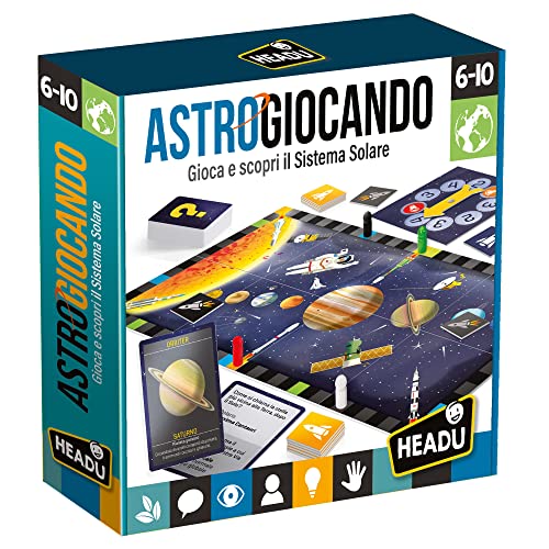 Headu- Astrogiocando Gioco Educativo, Multicolore, 8.05959E+12