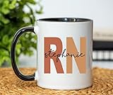 Registered Nurse Mug, Personalzied Custom Name RN MUg, Registered Nurse Graduation Gifts, Nurse...