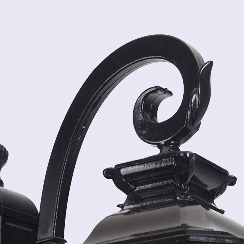 E27 Retro Style Outdoor Street Light 8ft Tall Lawn Garden Street Light Waterproof Die-Cast Aluminum Anti-rust