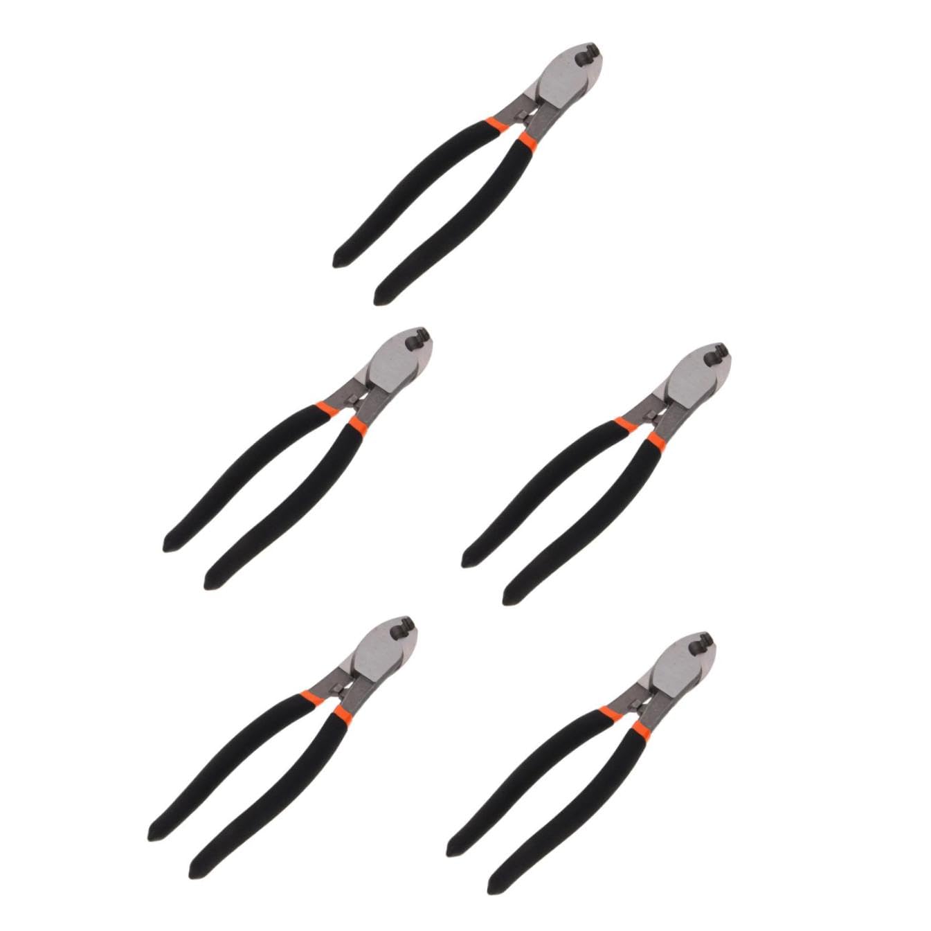 Pince coupante dénudage efficace pour câbles électriques Uonlytech 5 pièces