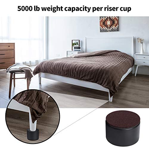 Ezprotekt Alzata per Mobili da 2, Diametro 3.15