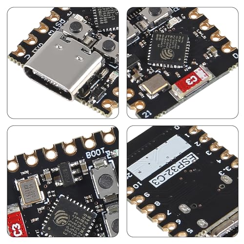Image of 3PCS ESP32 ESP32-C3 Development Board ESP32 C3 Mini WiFi Bluetooth 160MHz Running Frequency 2.4GHz Wi-Fi & Bluetooth 5.0 for Arduino(3PCS Esp32-c3 Supermini Board)