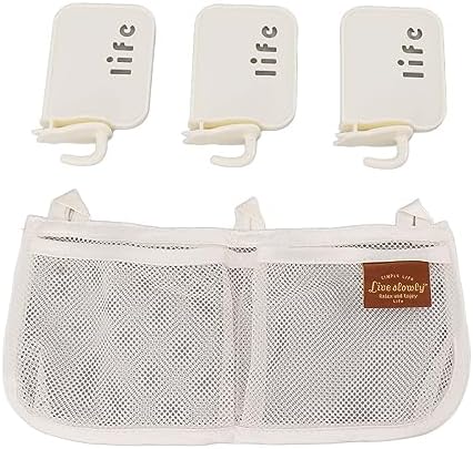 3Pcs Refrigerator Dividers with Mesh Storage Bag Plastic Fridge Divider Set Fridge Door Space Separators for Home Kitchen Storage Gadget