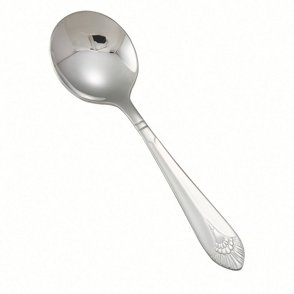 Winco Peacock Bouillon Spoon
