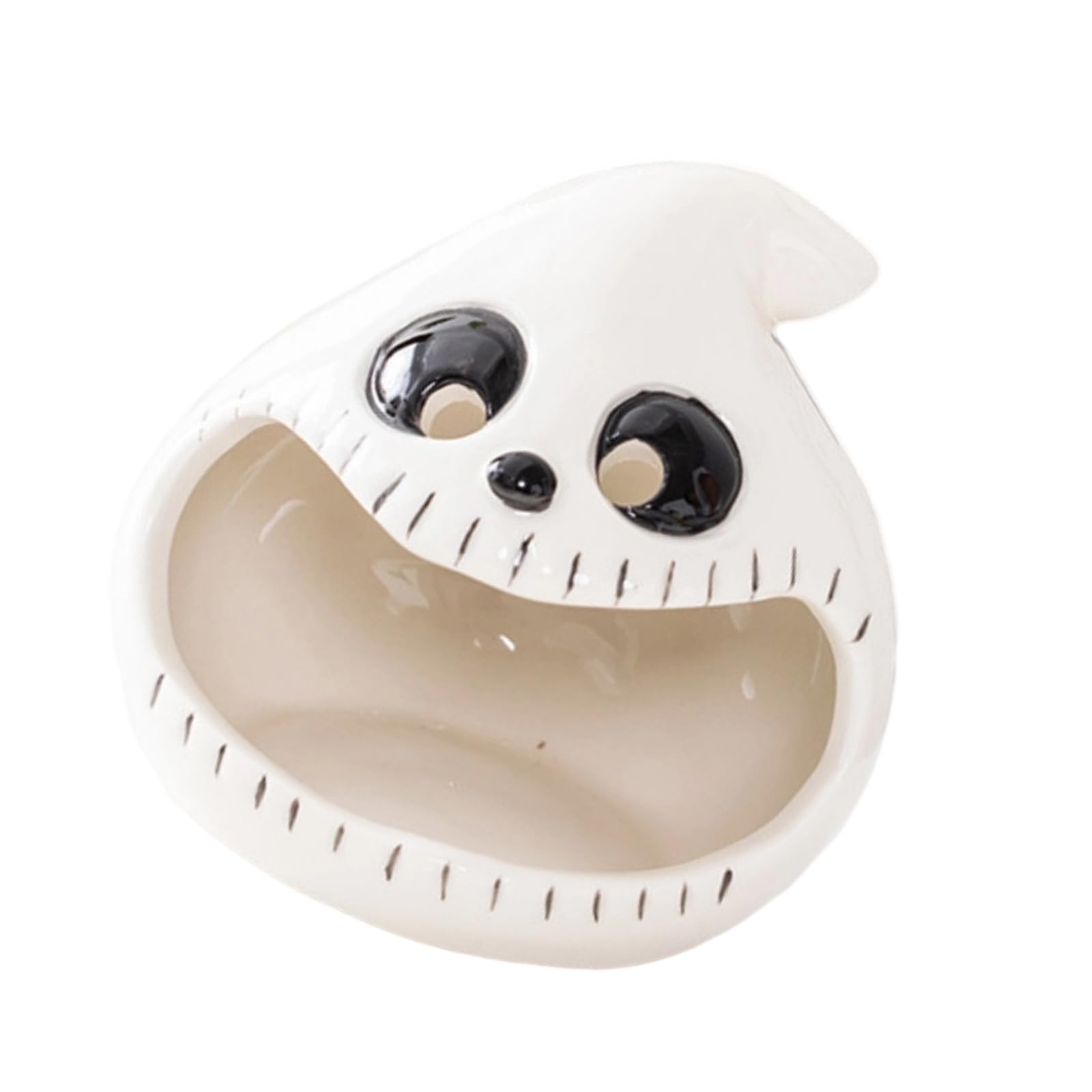 Halloween Holders Tealight Votive Holder with Funny Face, Pumpkin Glims Decorative Halloween Centerpieces Pumpkin Holder Centerpiece